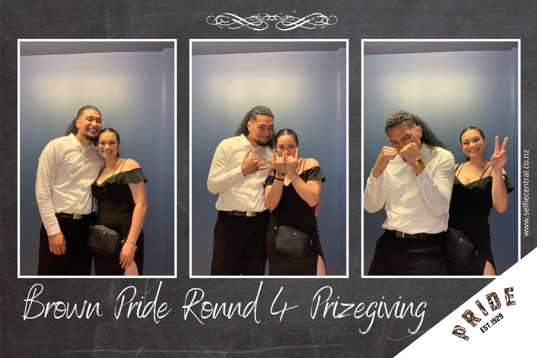 Brown Pride Round 4 Prize Giving | View more photos from the event at gallery.photobooth.co.nz/u/SelfieCentral/Brown-Pride-Round-4-Prize-Giving